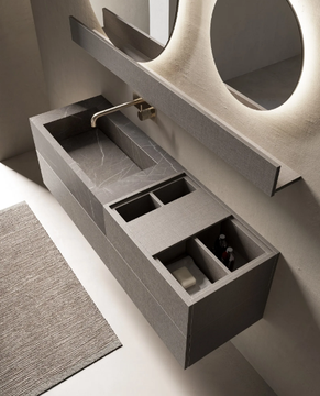 MAKE 28 - Bathroom cabinet / vanity unit by LASA IDEA - view 3